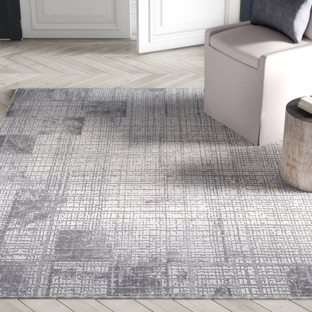 Greyleigh™ Bridgeton Grey Sleek Area Rug & Reviews Wayfair Canada